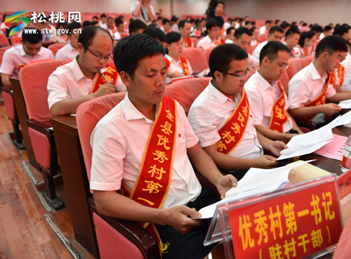 松桃庆祝建党96周年表彰大会召开